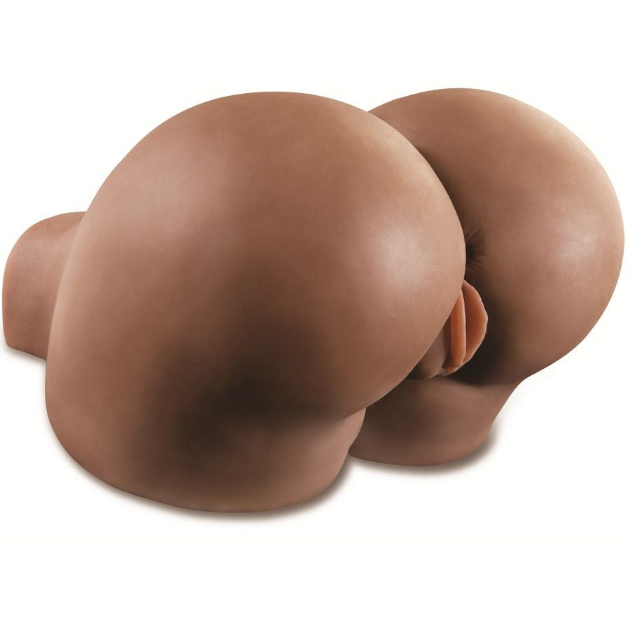 EXTREME TOYZ - BAISE-MOI SILLY VAGINA ET ANO BLACK EXTRA REAL - Sensualia