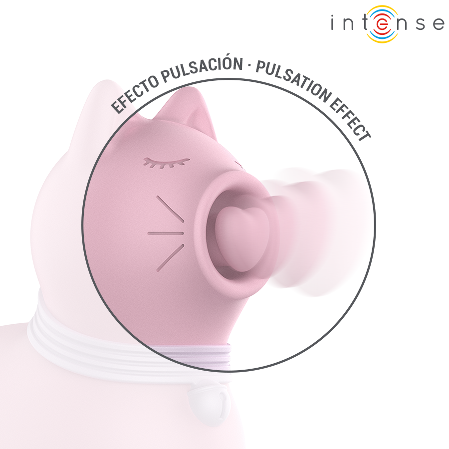 INTENSE - STIMULATEUR DE LANGUE EFFET PULSATION MARIE PINK - Sensualia