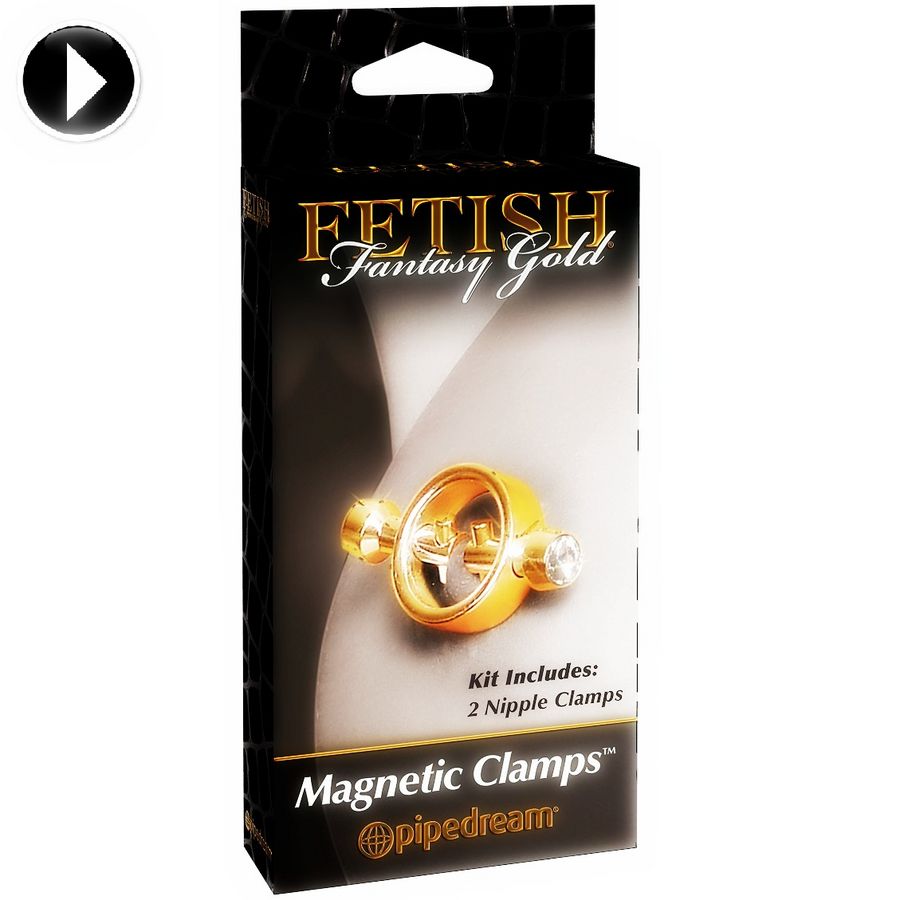 FETISH FANTASY GOLD - PINCES MAGNÉTIQUES - Sensualia