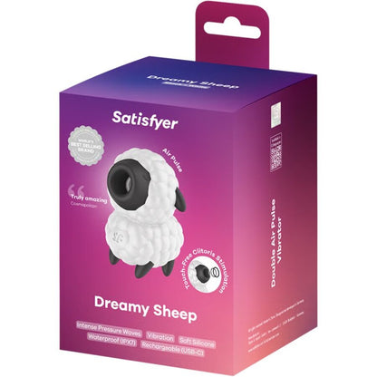 SATISFYER - VIBRATEUR MOUTON DE RÊVE ET STIMULATEUR À IMPULSIONS D'AIR - Sensualia