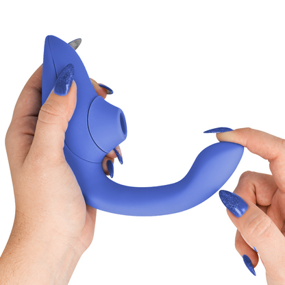 WOMANIZER - VIBRATEUR STIMULATEUR BLEU VIBRANT BLEU - Sensualia
