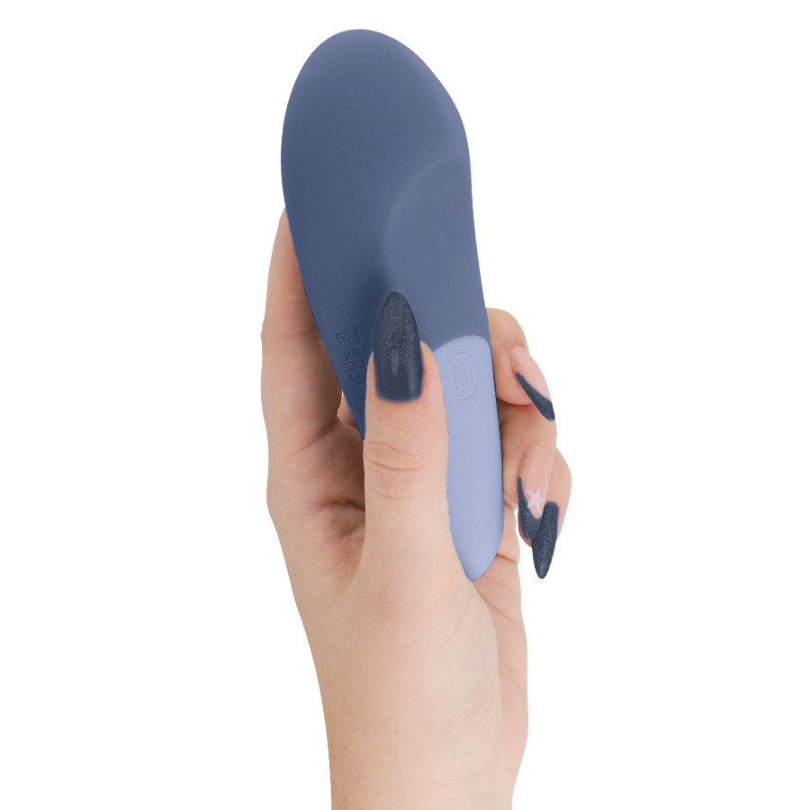 WOMANIZER - VIBE LAY-ON VIBRATEUR SILENCIEUX BLEU FONCÉ - Sensualia