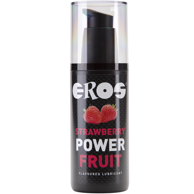 EROS POWER LINE - STRAWBERRY POWER FRUIT LUBRIFIANT ARÔME 125 ML - Sensualia