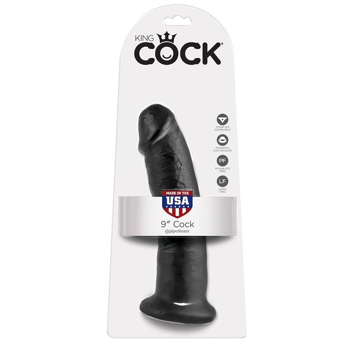 KING COCK - 9 GODE NOIR 22.9 CM - Sensualia