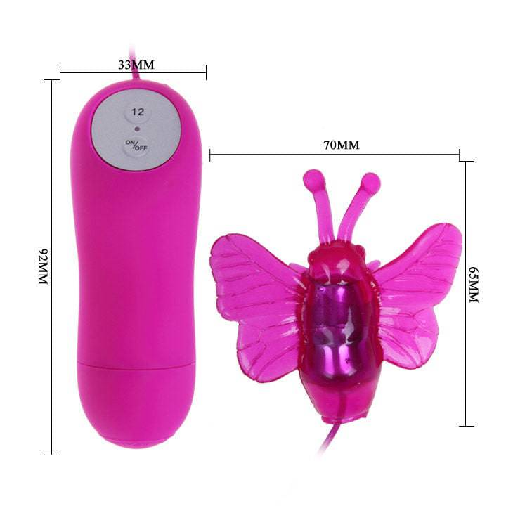 BAILE - VIBRATEUR STIMULATEUR PAPILLON MIGNON SECRET 12V - Sensualia