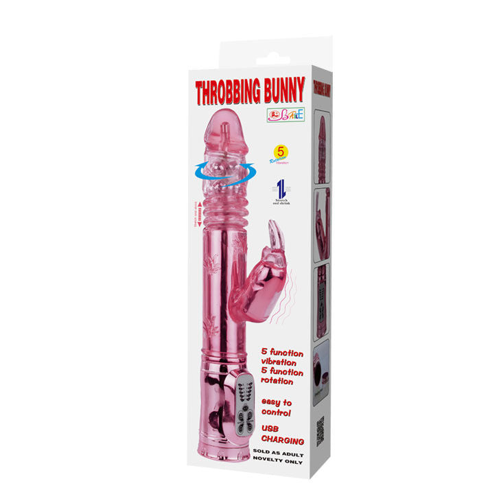 BAILE - ROTATEUR RAMPANT ROSE THROBBING BUNNY - Sensualia