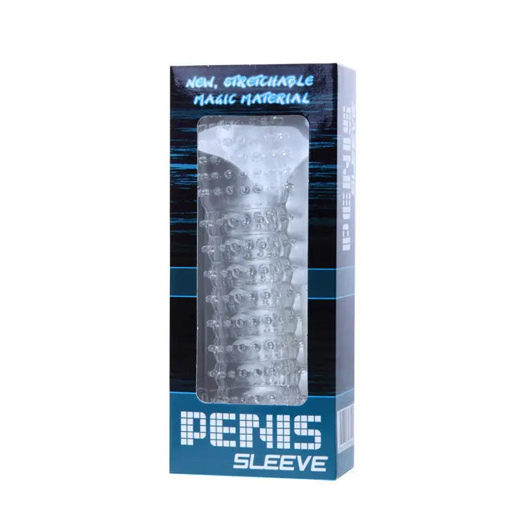 BAILE - GAINE PÉNIENNE  POINTS STIMULANTS VIOLET 14 CM - Sensualia