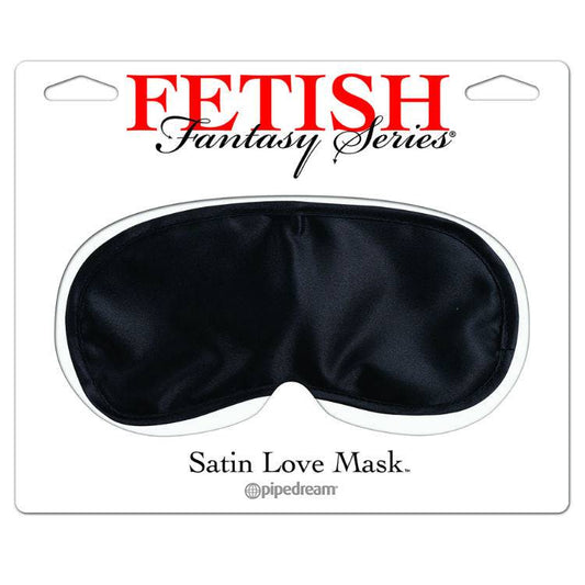 FETISH FANTASY SERIES - MASQUE DAMOUR EN SATIN NOIR - Sensualia