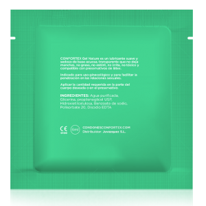 CONFORTEX - LUBRIFIANT DOSE UNIQUE 6ML BOÎTE / SAC 100 UNITÉS - Sensualia