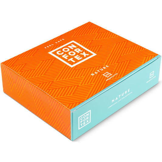 CONFORTEX - CONDOM NATURE BOX 144 UNITÉS - Sensualia