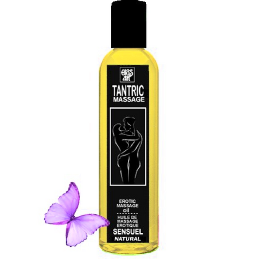 EROS-ART - HUILE DE MASSAGE TANTRIQUE NATURELLE ET APHRODISIAQUE NEUTRE 30 ML - Sensualia