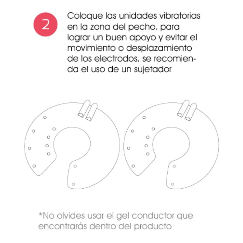 500 COSMETICS - U MAMMAIRE AUGMENTATION MAMMAIRE ÉLECTROSTIMULATION - Sensualia