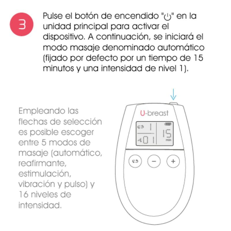 500 COSMETICS - U MAMMAIRE AUGMENTATION MAMMAIRE ÉLECTROSTIMULATION - Sensualia