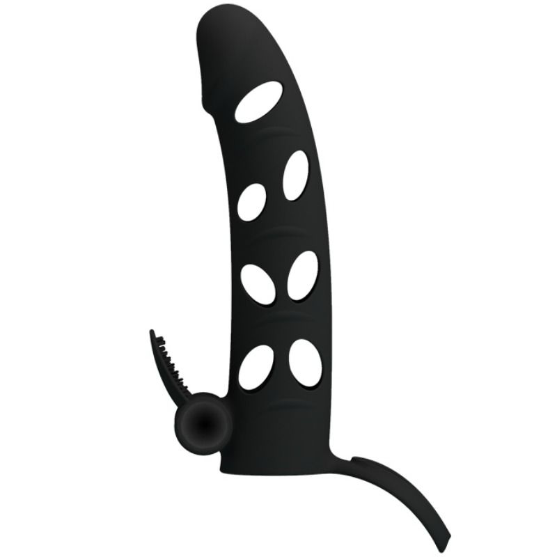 PRETTY LOVE - HOUSSE EN SILICONE AVEC VIBRATION 15.2 CM - Sensualia