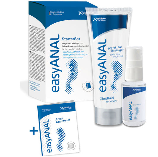 JOYDIVISION EASYANAL - STARTER SET LUBRICANTE + RELAX SPRAY - Sensualia