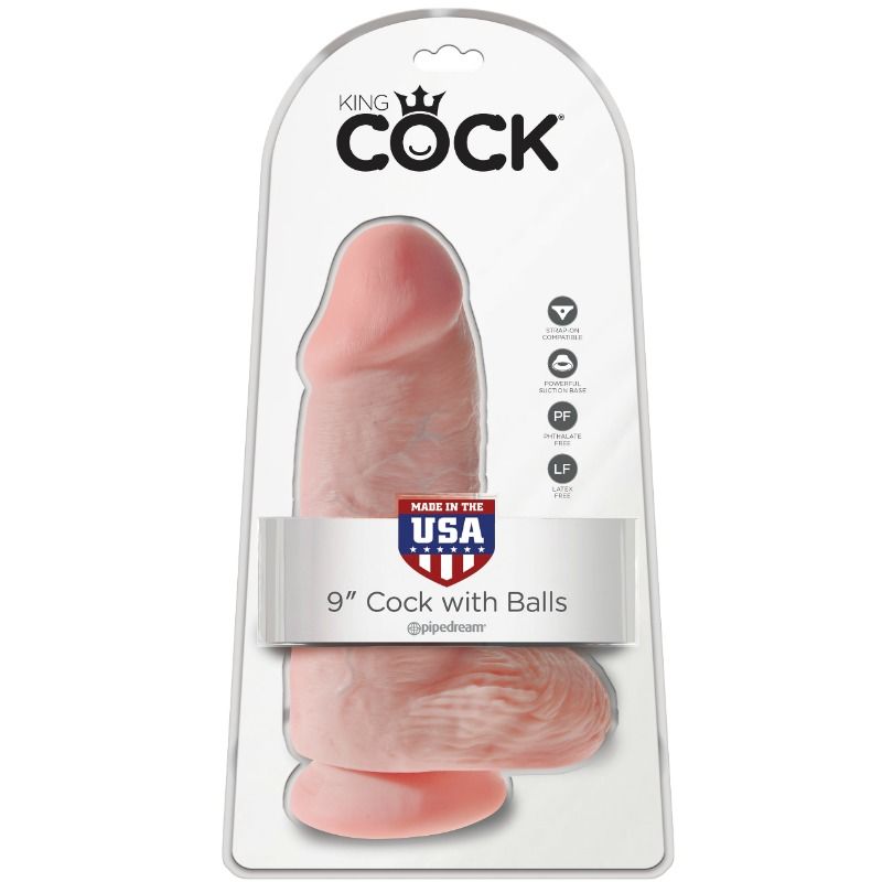 KING COCK - PÉNIS RÉALISTE CHUBBY 23 CM - Sensualia