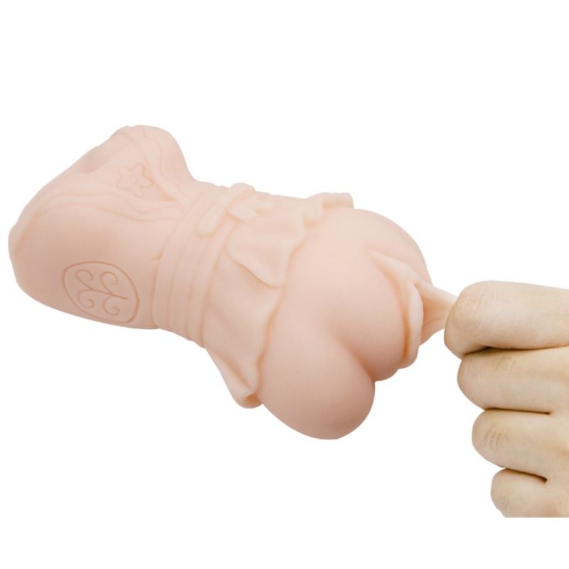 CRAZY BULL - MASTURBADEUR VAGIN PEAU D'EAU AVEC BALLES VIBRANTES - Sensualia