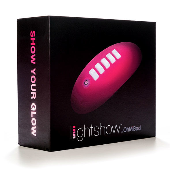 OHMIBOD - STIMULATEUR DE LUMIÈRE LIGHTSHOW AVEC TÉLÉCOMMANDE - Sensualia