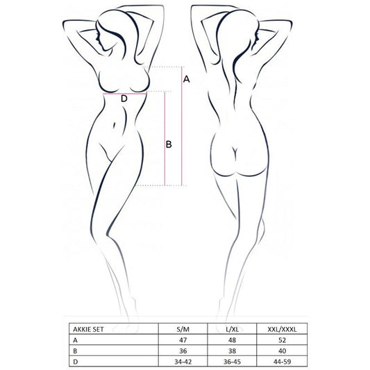 PASSION - WOMAN AKKIE SET DISFRAZ ENFERMERA L/XL - Sensualia