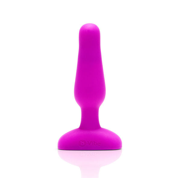 B-VIBE - NOVICE TÉLÉCOMMANDE PLUG ANAL FUCHSIA B-VIBE