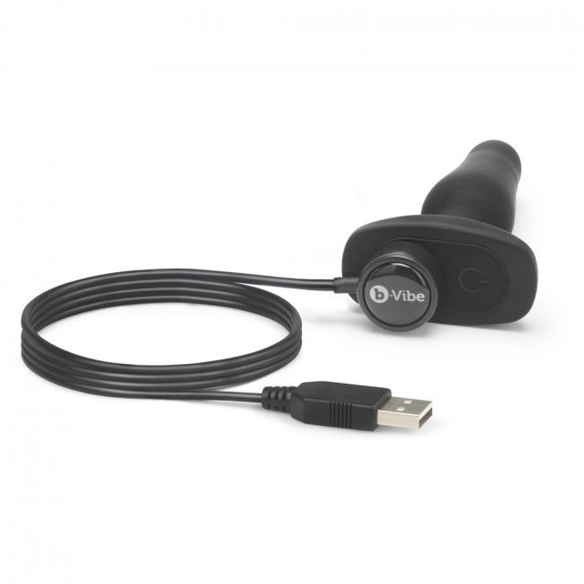 B-VIBE - NOVICE TÉLÉCOMMANDE PLUG ANAL NOIR - Sensualia
