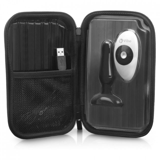 B-VIBE - NOVICE TÉLÉCOMMANDE PLUG ANAL NOIR - Sensualia