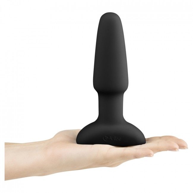 B-VIBE - RIMMING TÉLÉCOMMANDE PLUG ANAL 2 NOIR B-VIBE