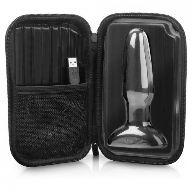 B-VIBE - RIMMING TÉLÉCOMMANDE PLUG ANAL 2 NOIR B-VIBE