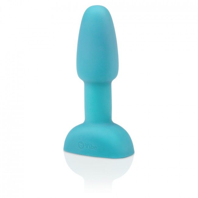 B-VIBE - RIMMING TÉLÉCOMMANDE PLUG ANAL PETITE TEAL B-VIBE