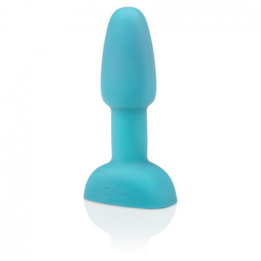 B-VIBE - RIMMING TÉLÉCOMMANDE PLUG ANAL PETITE TEAL B-VIBE