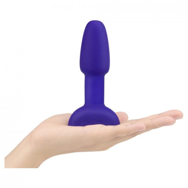 B-VIBE - RIMMING TÉLÉCOMMANDE PLUG ANAL PETITE LILAS B-VIBE
