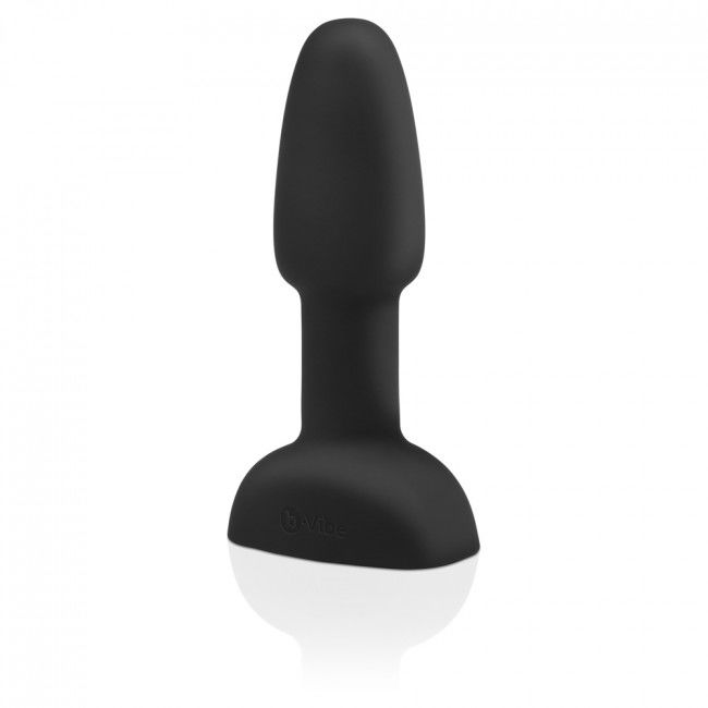 B-VIBE - RIMMING TÉLÉCOMMANDE PLUG ANAL PETITE NOIR - Sensualia