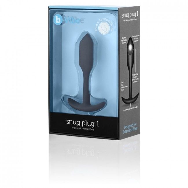 B-VIBE - SNUG PLUG 1 NOIR - Sensualia