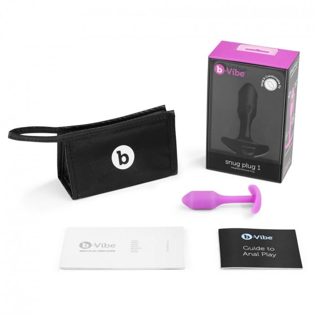 B-VIBE - SNUG PLUG 1 ROSE B-VIBE