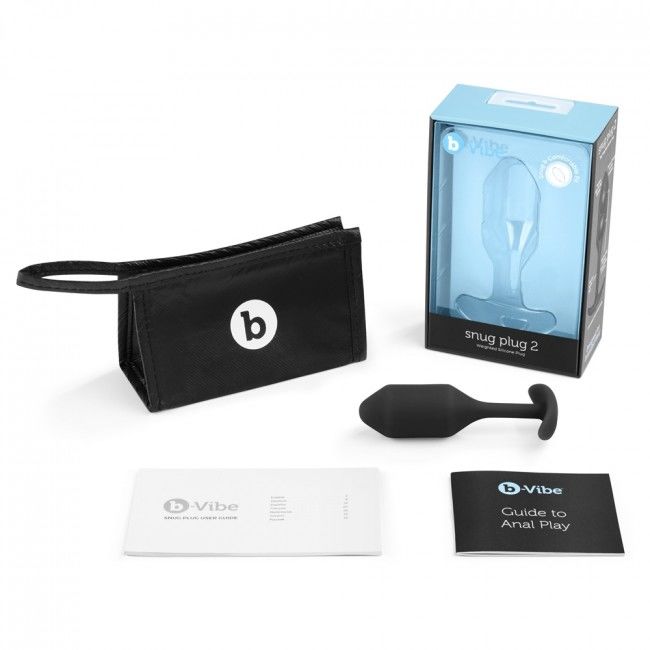 B-VIBE - SNUG PLUG ANAL 2 NOIR B-VIBE