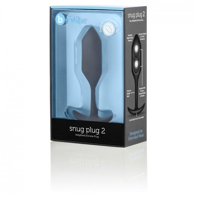 B-VIBE - SNUG PLUG ANAL 2 NOIR B-VIBE