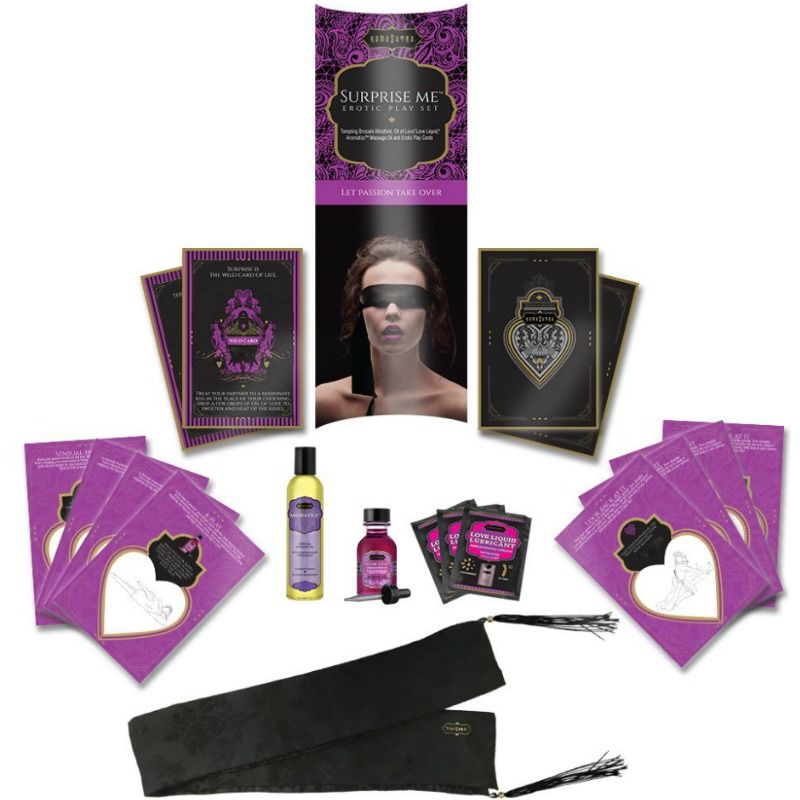 KAMASUTRA - KIT ÉROTIQUE SURPRISE ME KAMASUTRA COSMETICS