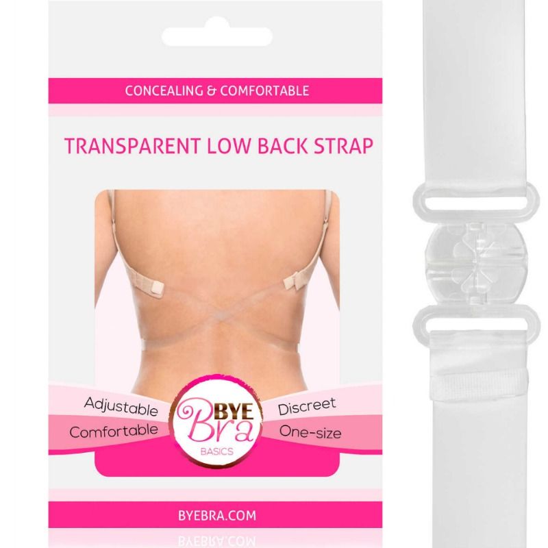 BYE-BRA - RÉDUCTEUR DE BRETELLES DOS TRANSPARENT - Sensualia