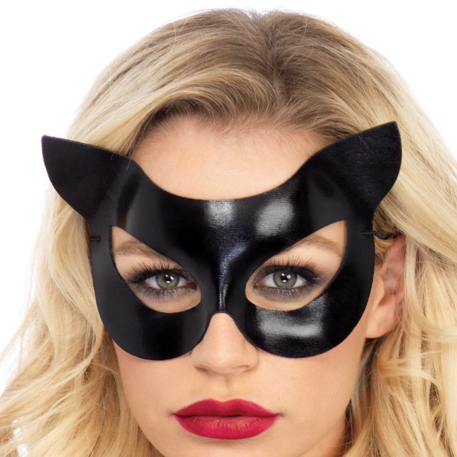 LEG AVENUE - MASQUE DE CHAT EN VINYLE - Sensualia