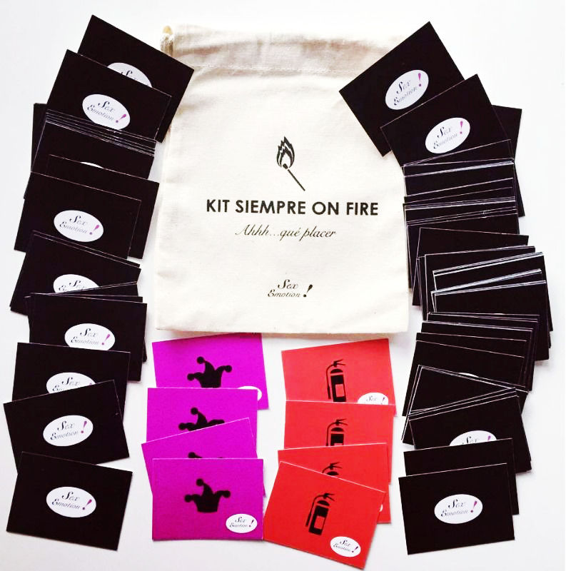 LARA - JEU KIT TOUJOURS EN FEU POUR COUPLES SEX EMOTION LARA CASTRO-GRAÑEN
