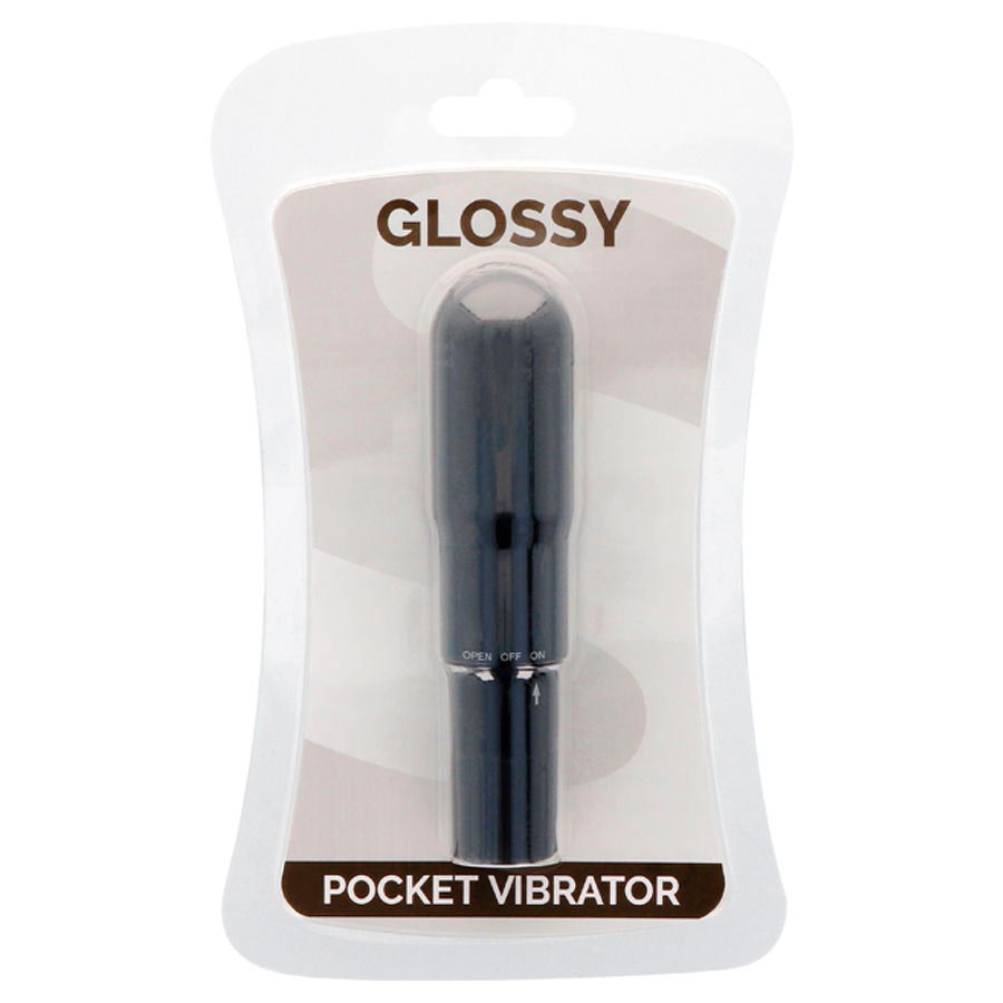 GLOSSY - VIBRATEUR DE POCHE NOIR - Sensualia