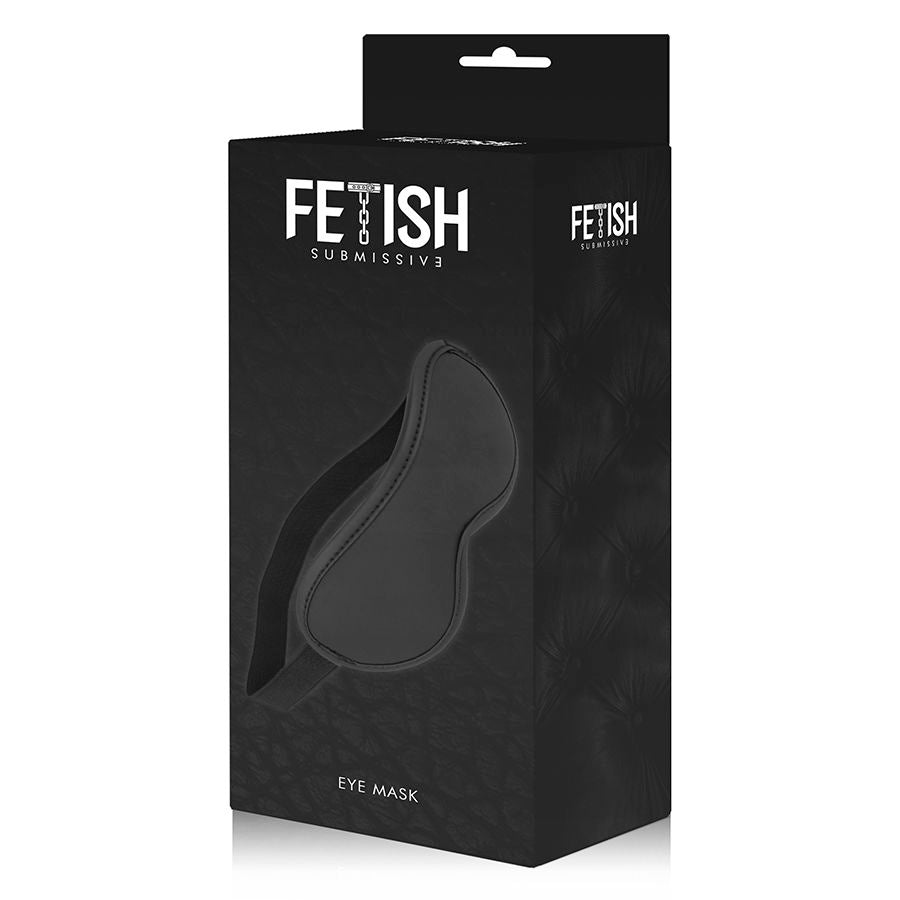 FETISH SUBMISSIVE - MASQUE EN CUIR VÉGAN II AVEC DOUBLURE EN NOPRÈNE - Sensualia
