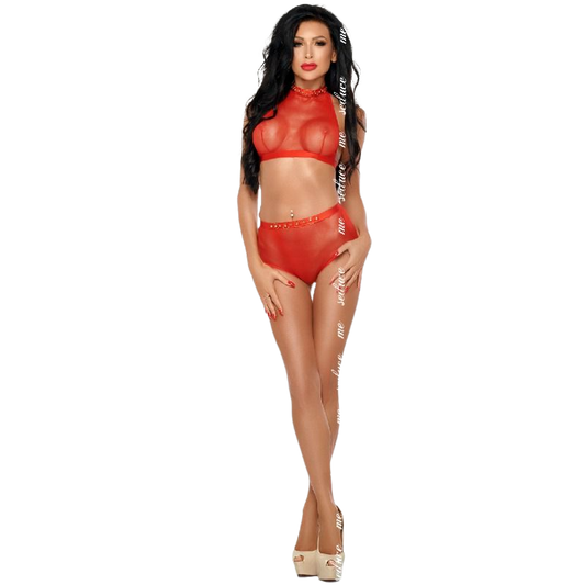 ME-SEDUCE - MONA SET ROUGE S/M - Sensualia