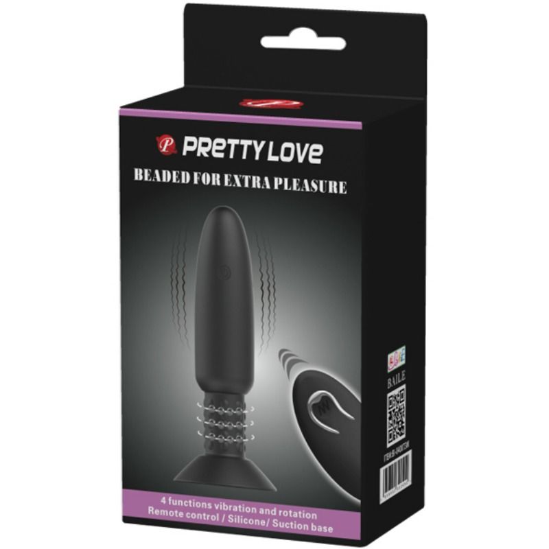 PRETTY LOVE - PLUG AVEC VIBRATION ET ROTATION PRETTY LOVE BOTTOM