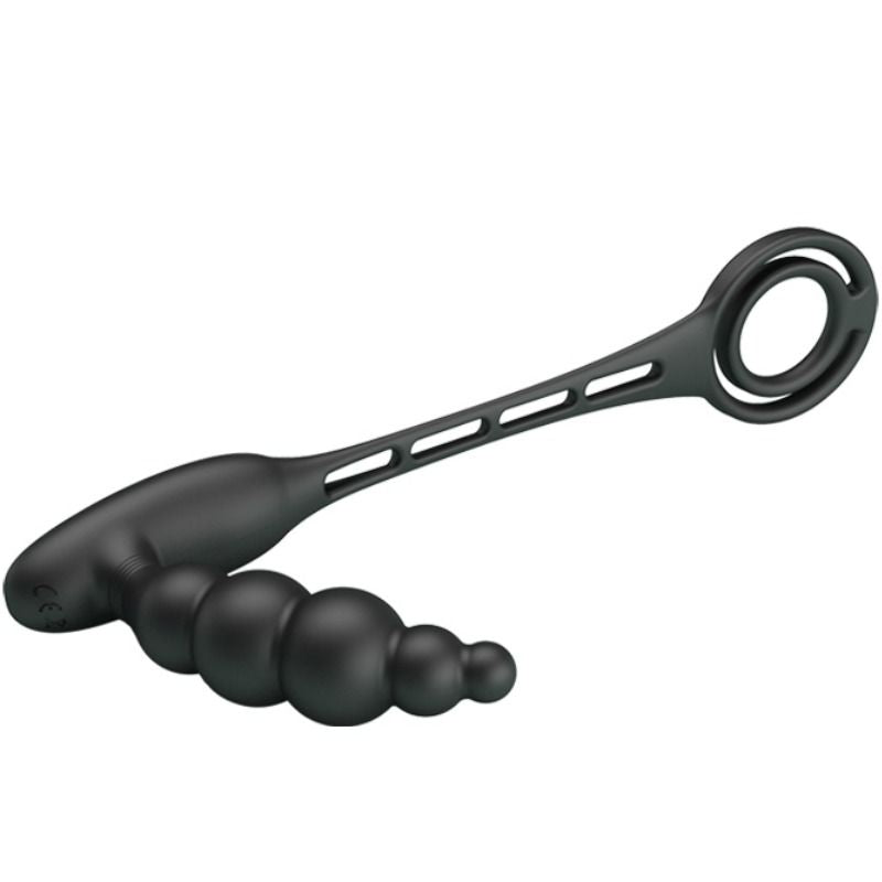 PRETTY LOVE - ANNEAUX PÉNIS AVEC PLUG VIBRATEUR - Sensualia