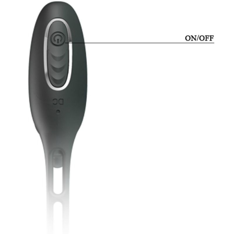 PRETTY LOVE - ANNEAUX PÉNIS AVEC PLUG VIBRATEUR - Sensualia