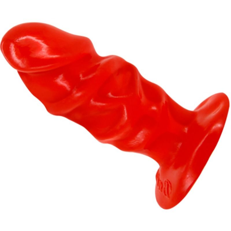 BAILE - PLUG ANAL UNISEXE AVEC VENTOUSE ROUGE - Sensualia