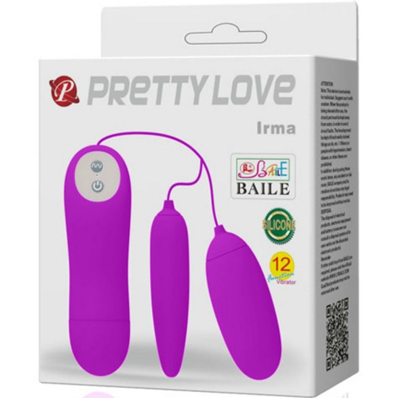 PRETTY LOVE - IRMA DOUBLE OEUF VIBRANT - Sensualia