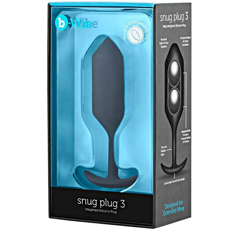 B-VIBE - PLUG ANAL SNUG PLUG 3 - Sensualia