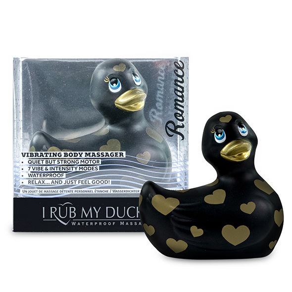 BIG TEASE TOYS - JE FRAPPE MON DUCKIE 2.0 | ROMANCE (NOIR ET OR) - Sensualia
